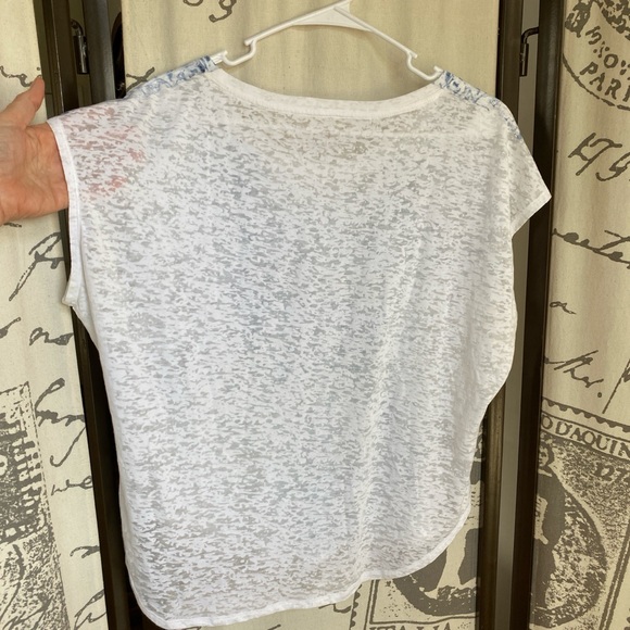 Daisy Fuentes blouse top size L - Picture 5 of 8